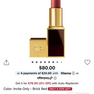 Tom ford lipstick